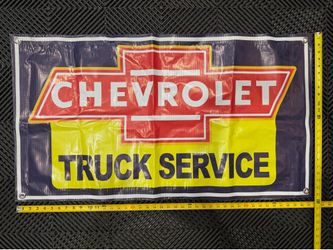 Chevrolet Truck Service Banner Sign