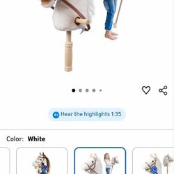 Hollyhome Stickhorse Plush With Sound