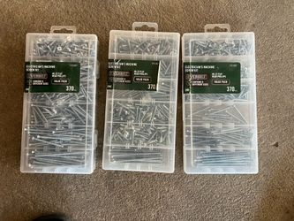 * #6-32 Flat Head Phillips screws