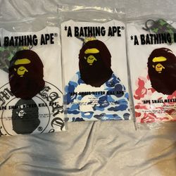 Bape Tees