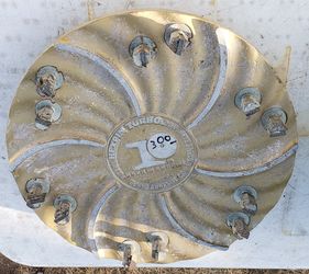 Pearl hex pin Turbo concrete sander--15' diamater