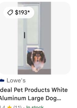 Brand newPet door
