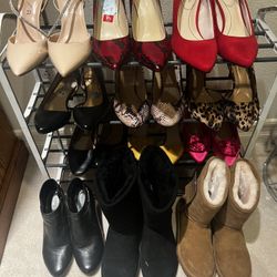 Zapatillas Size 9/5 Y 10 Son  16 Pares Por Todo 