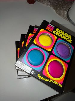 Teenie Nee Doh Color Change Squeeze Balls 4-Pack