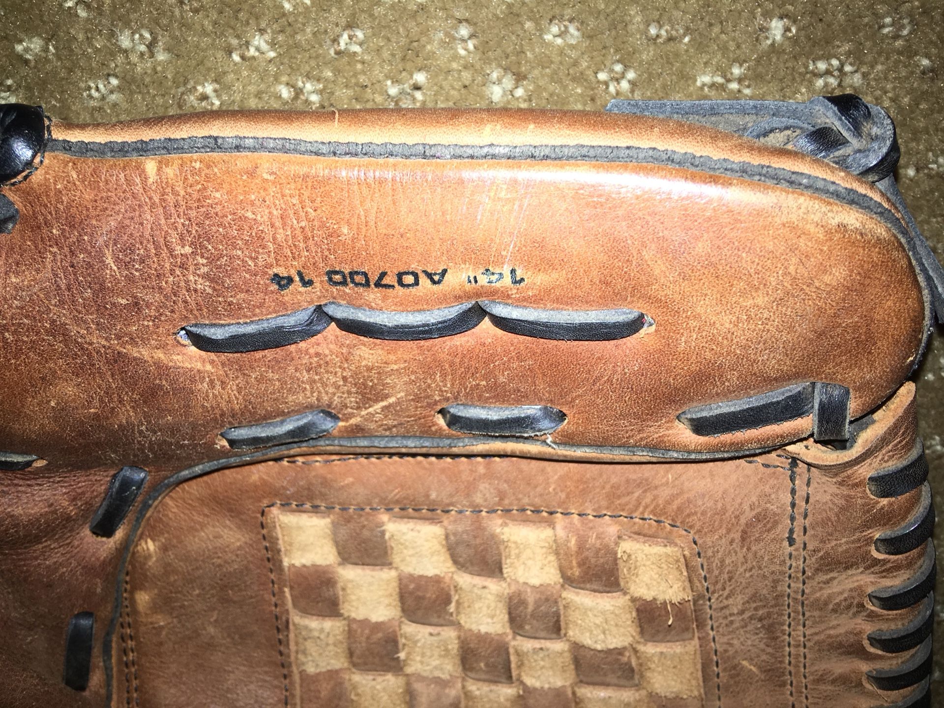 Wilson softball glove