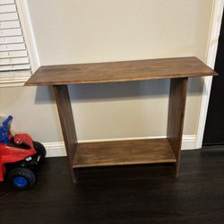 Wood Entry Table