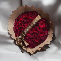 Valentine’s Day Rose Bouquet Ramo Buchon