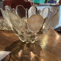 Glass Party Bowl 