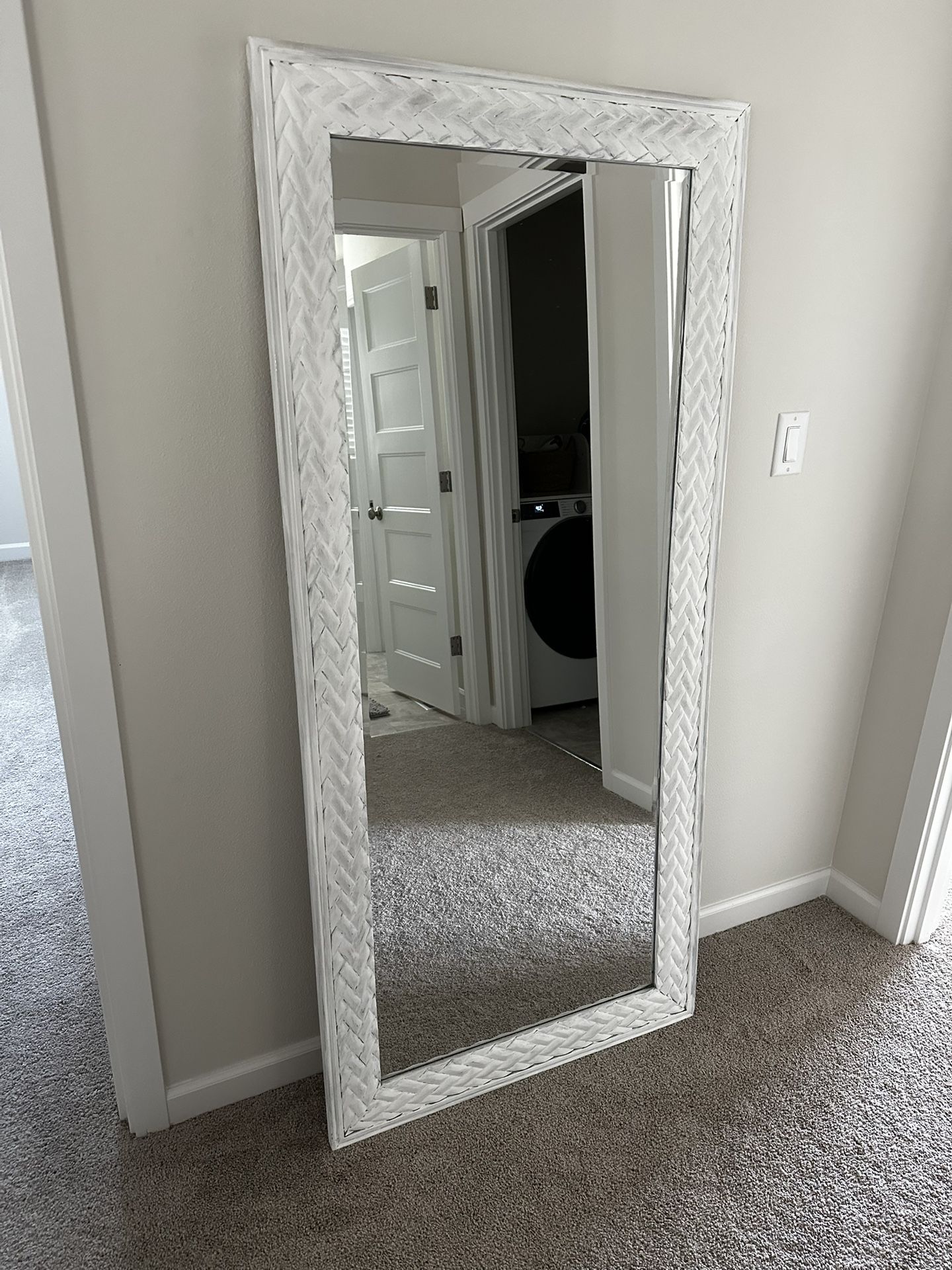 Full Length, Solid Wood Frame Mirror