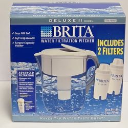 Brita Water Filtration Pitcher with Two Filters