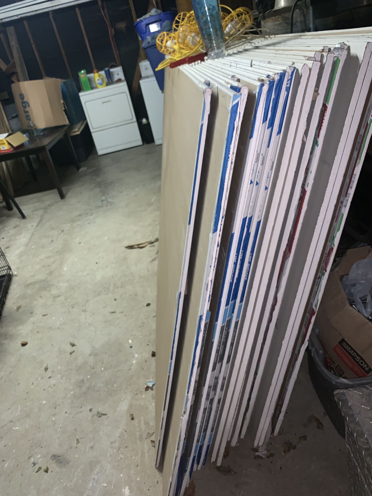 28 hojas de chirok 4x10 28 drywall sheets 4x10