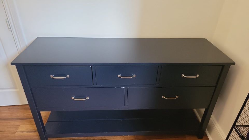 pottery barn blue dresser Charlie Dresser, Gray/Seadrift