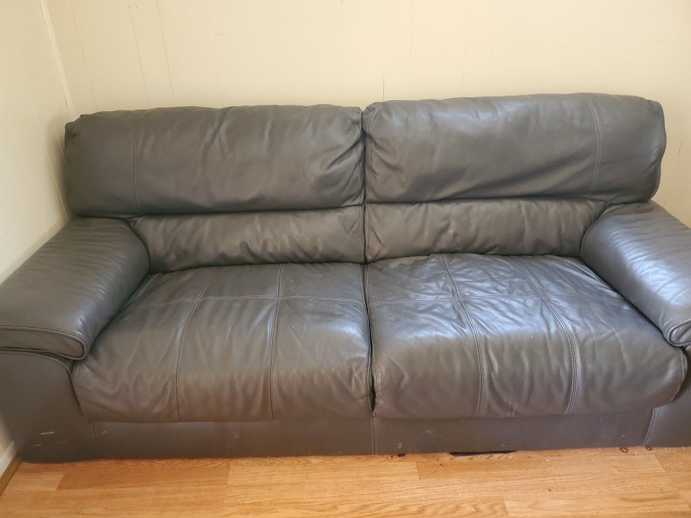 Leather Couch