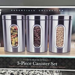 NEW 3 Piece-CANISTER SET $30