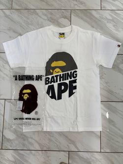 A Bathing Ape BAPE Graphic T-Shirt White, Size L
