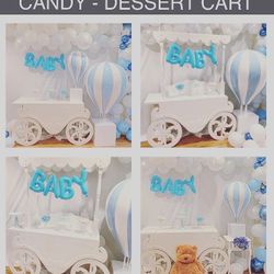 Candy Cart - Dessert Cart - Birthday - Baby Shower 