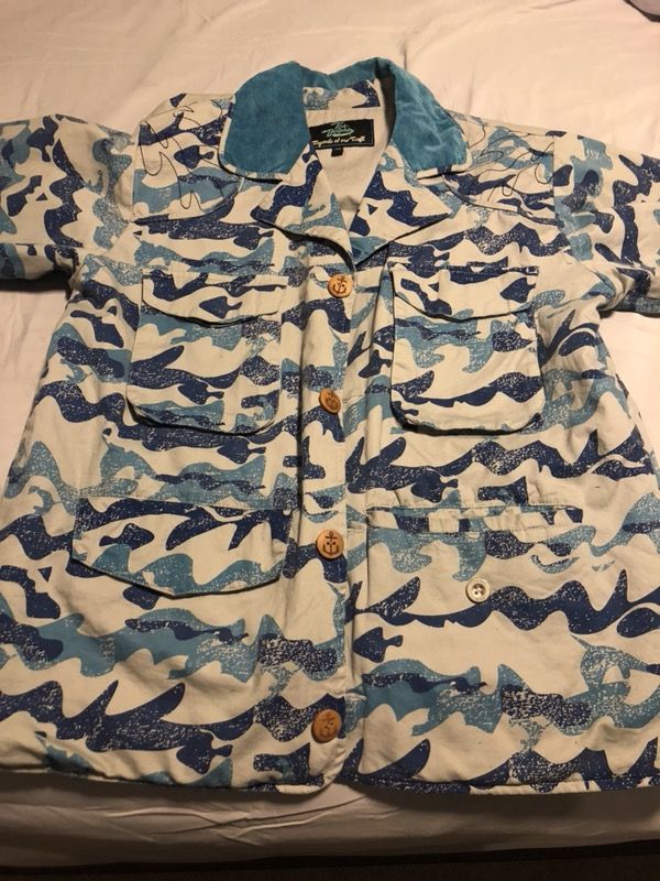 Pink Dolphin Waves Jacket Size L