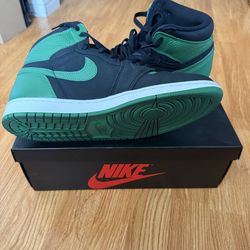 Jordan 1 Retro High - Pine Green Black