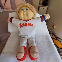 Collectible MLB "ANGELS" CABBAGE PATCH DOLL
