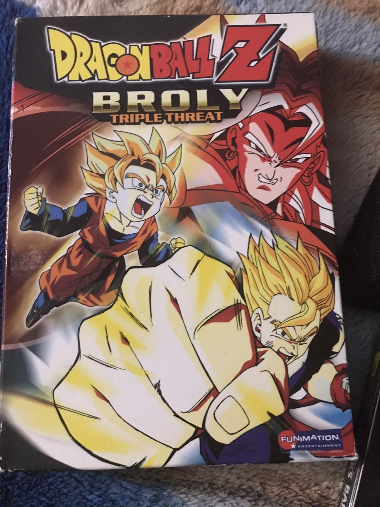Dragon Ball Z Broly Triple Threat Dvds