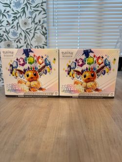 Pokemon Prismatic Evolutions Elite Trainer Boxes