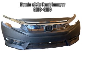 Front bumper Honda civic 2016-2018