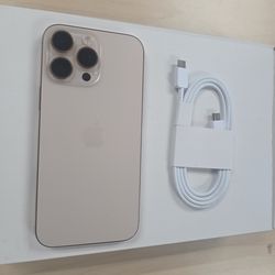 Iphone 16 pro max 128gb....tmobile And METRO Pcs