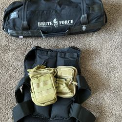 Weight Vest And Sandbag