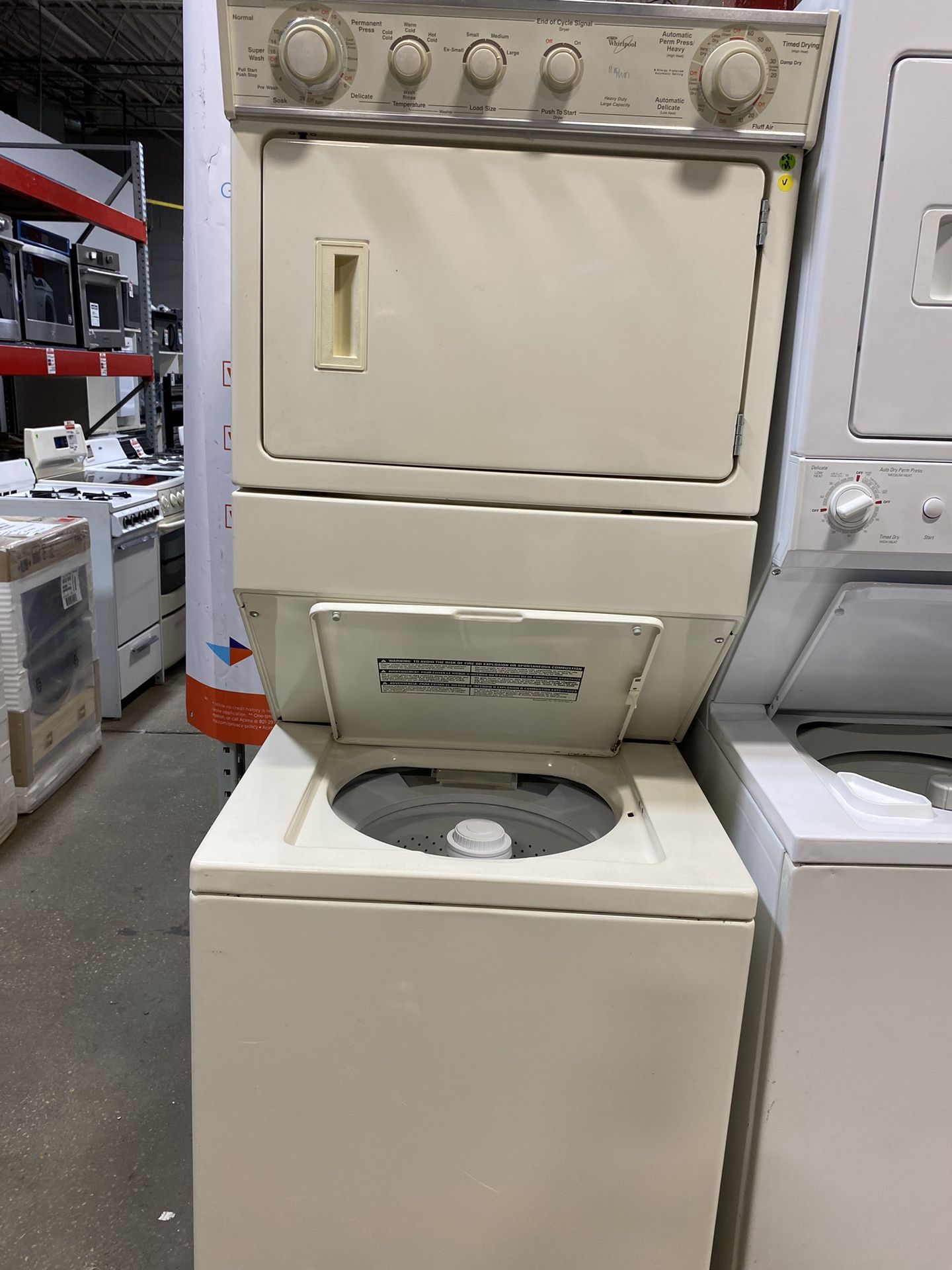 Beige 27” Stackable Unit