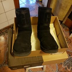 Size 10 Black UGG boots