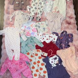 Girls Nb-6 Month Lot
