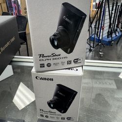 Canon Elph 360 Camera Powershot New 