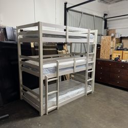 Twin Triple Bunk Bed $499