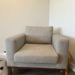 Grey Armchair 