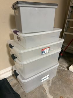 Plastic Storage Totes