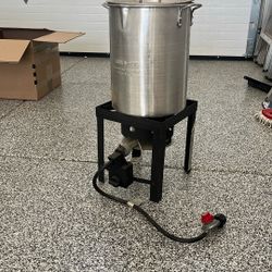 Outdoor Propane Turkey Fryer