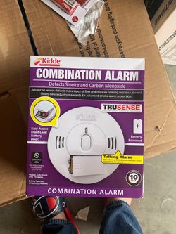 Combination Alarm|Detects Smoke and Carbon Monoxide