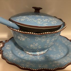 Floral Lace Light Blue pattern from Temp-tations by Tara