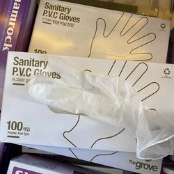 PVC Vinyl Disposable Gloves