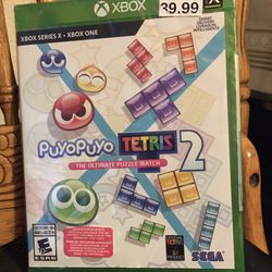 Puyo Puyo / Tetris 2 Xbox One ***sealed Game***