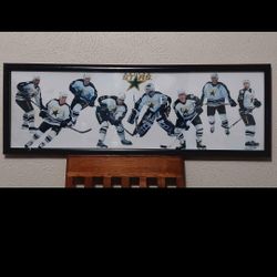 Dallas Stars 1990'-2000's  Players Vintage Picture Frame (Rectangle Size)