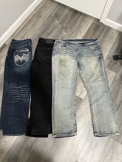 Men’s Bke and salvage bootcut jeans