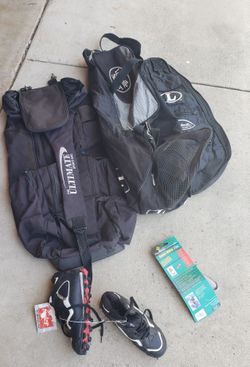 Baseball Bags, Shoes, Inner Glove