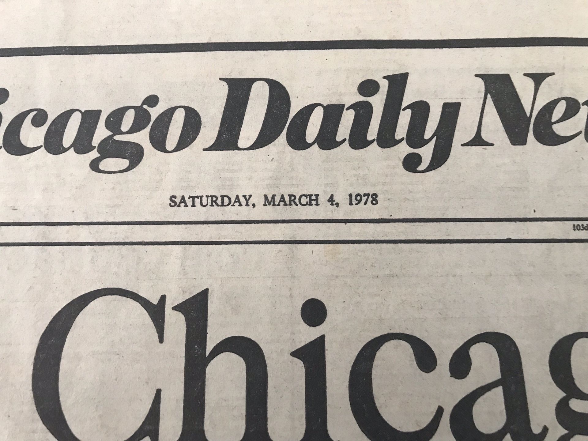 3 Chicago daily news papers