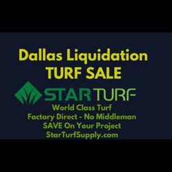 Dallas Artificial Turf Liquidation Sale 