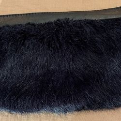 Banana Republic Faux Fur Clutch 