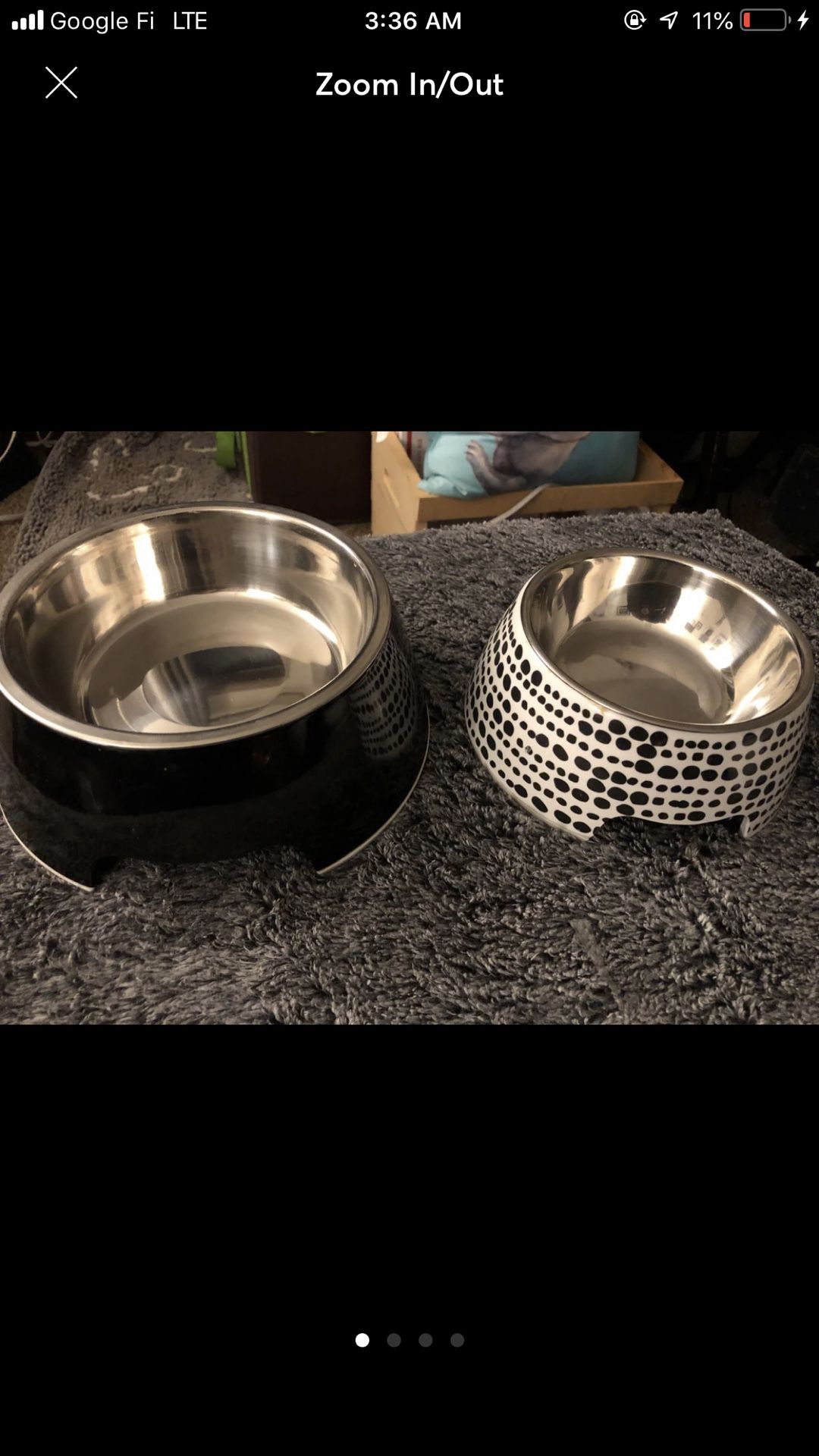Large & Small Dog Bowls
