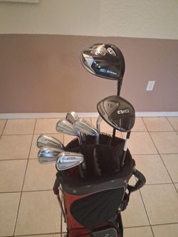 Titleist T 100 Forged Irons Taylormade  Qi 10 Driver@3 Wood 