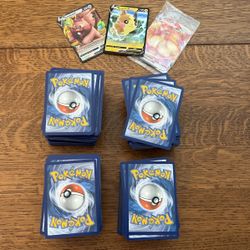 540 Pokémon Cards +  3 Rare Cards 