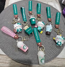 Mini Character Keychain Set of 8 or break apart.